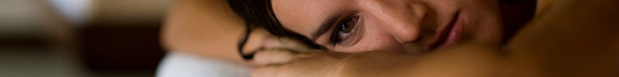 Visage femme massage